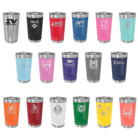 16 oz pint sample logo