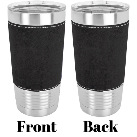 20oz Leatherette Tumbler