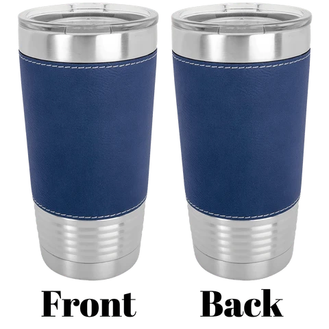 20oz Leatherette Tumbler