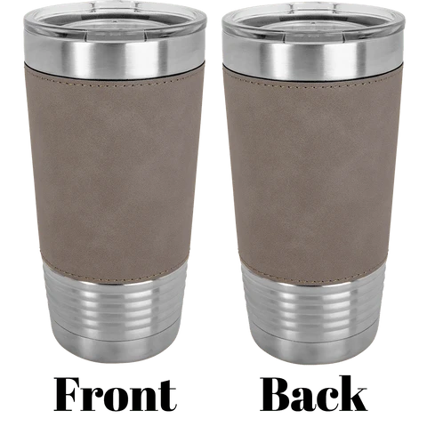 20oz Leatherette Tumbler