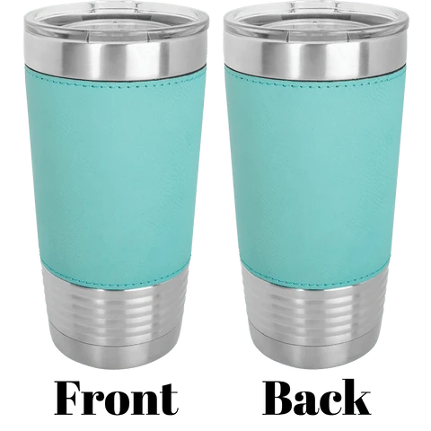 20oz Leatherette Tumbler