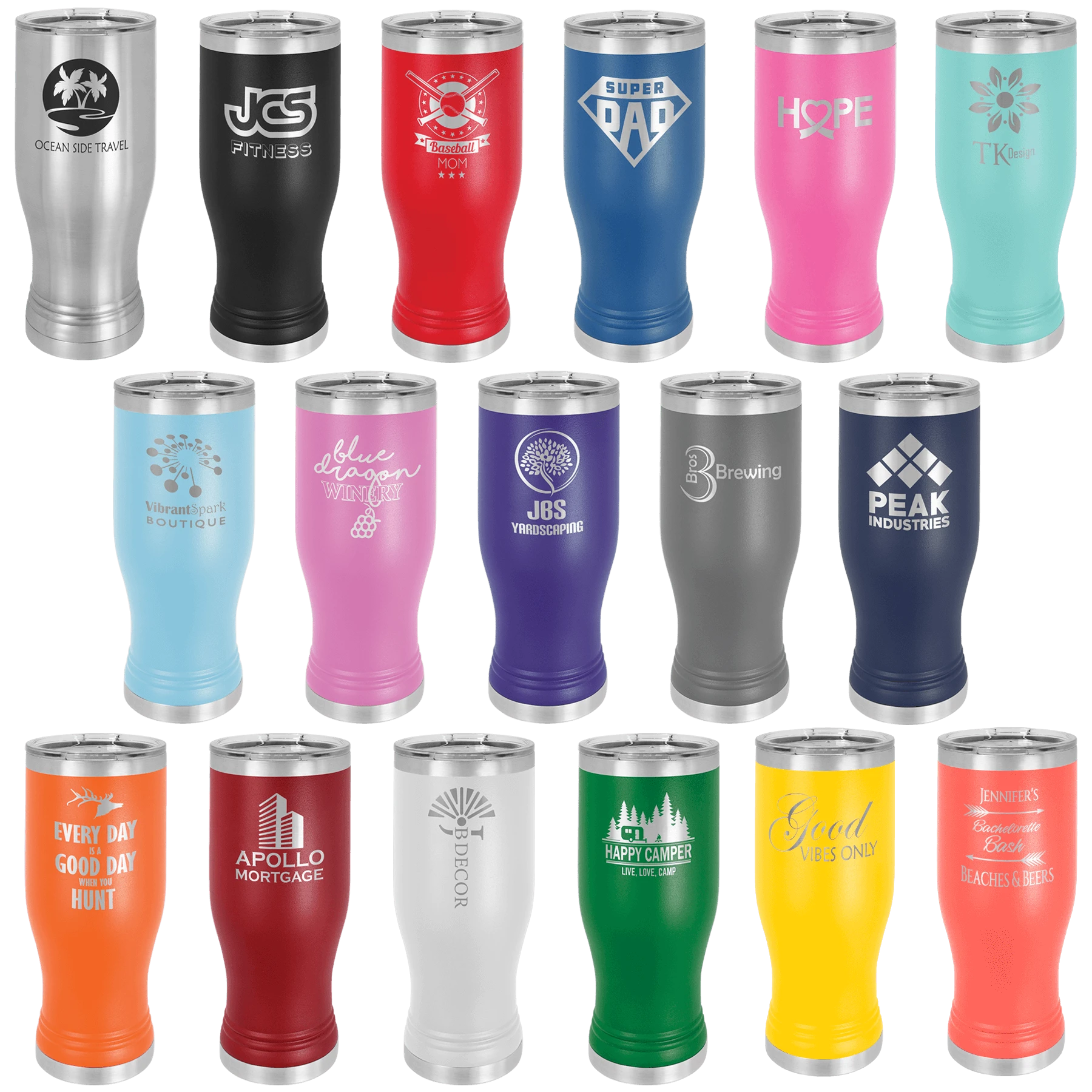 20oz Pilsner sample logo