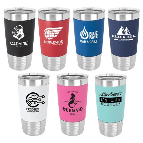 20oz Silicone Tumbler sample logo